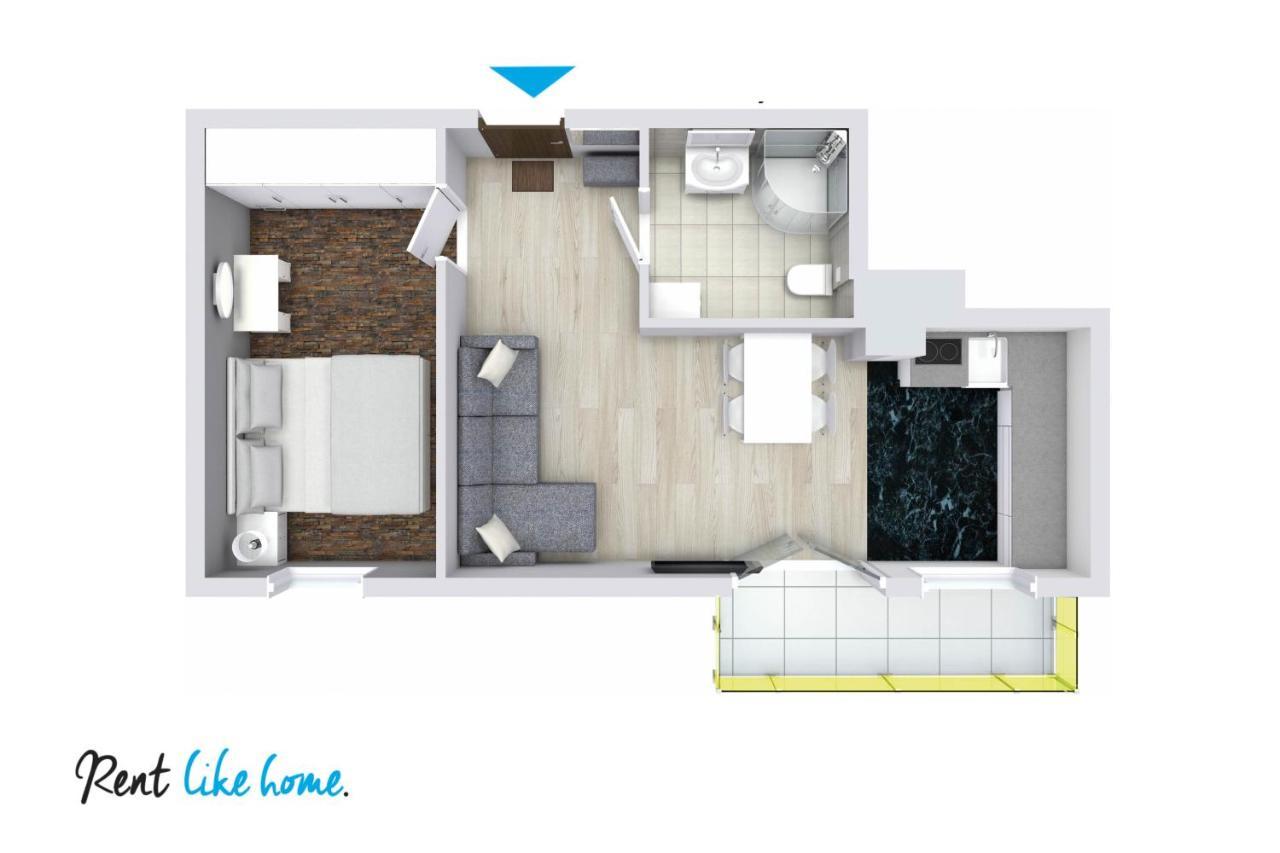 Apartament Rent Like - Kolorowe Balkony Ii Międzyzdroje